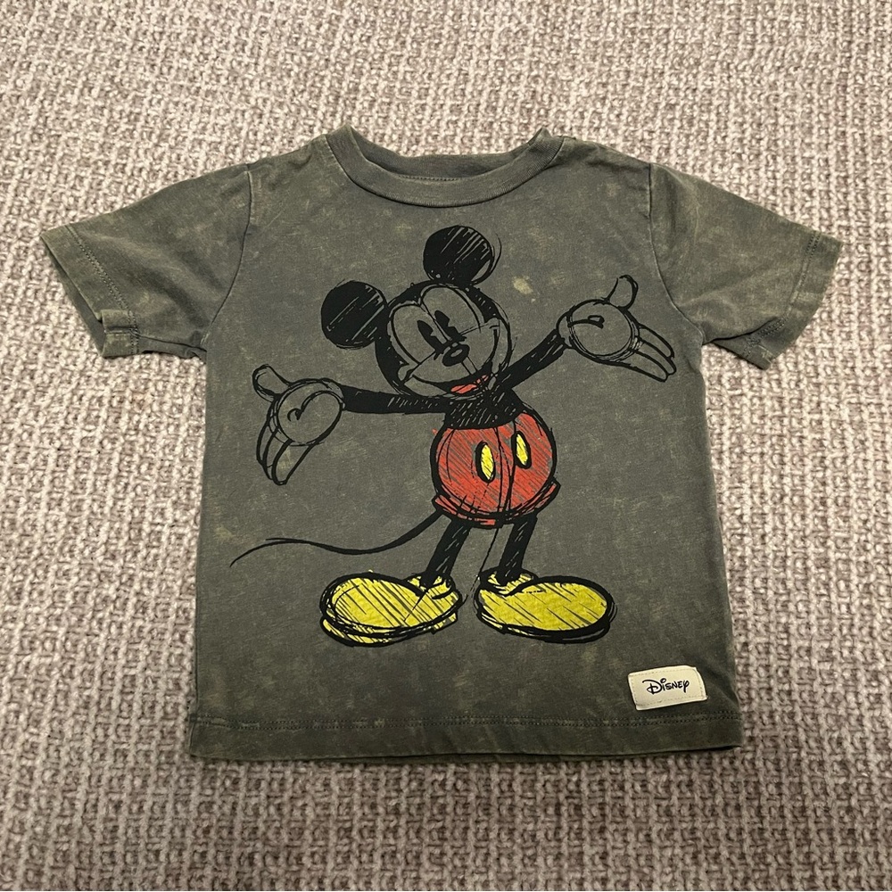 DISNEY 2T Mickey Short Sleeve Tee